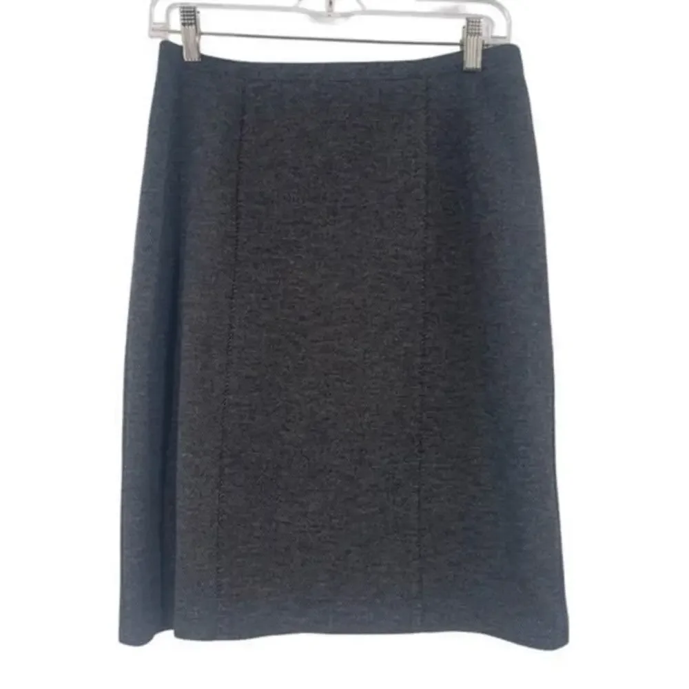 Coldwater Creek Dark Gray Pencil Skirt size 4